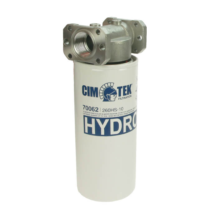 Cim-Tek pump filter kit water/particle 10 micron, 70L/min